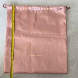 Amina Muaddi drawstring Dustbag